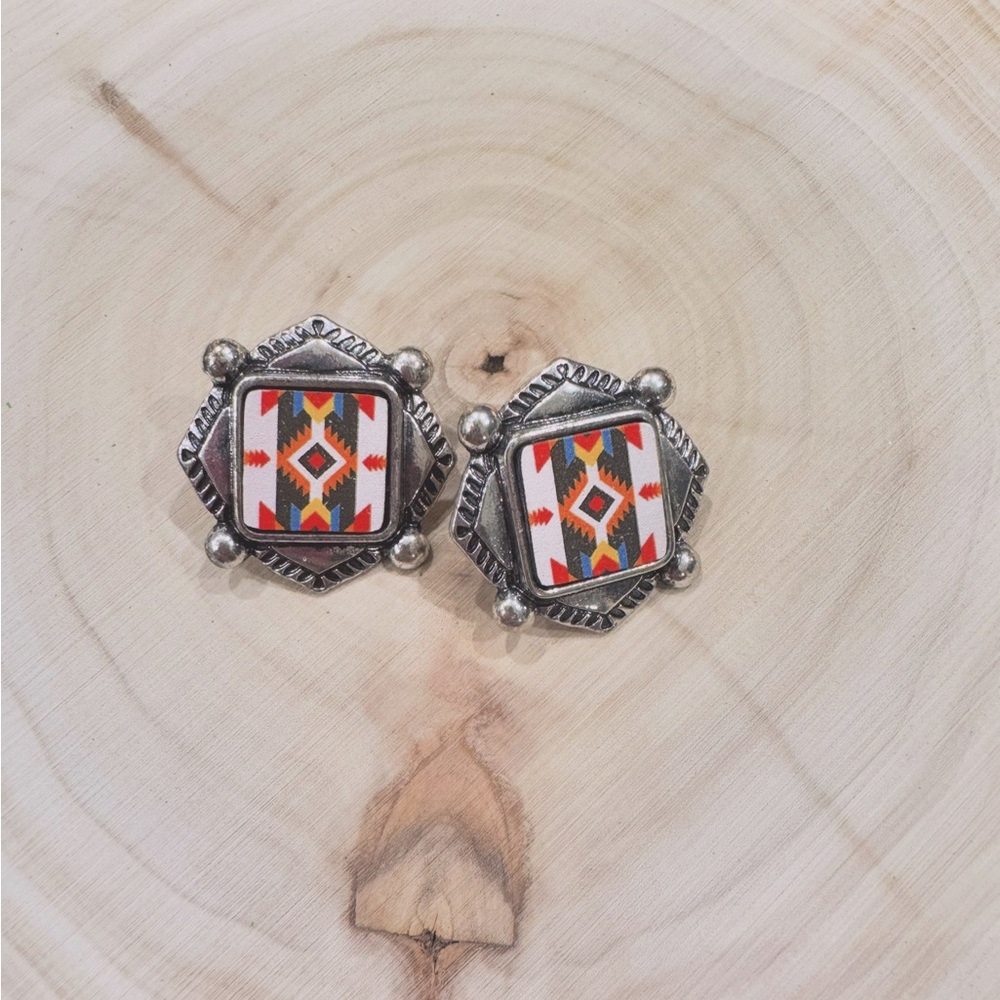 Western earrings